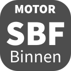 SBF-Binnen unter Motor